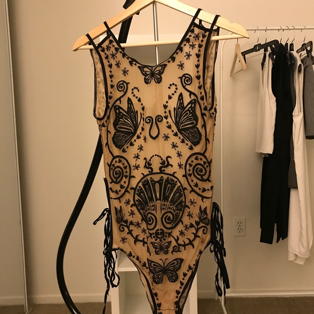 For Love and Lemons Karina Bodysuit